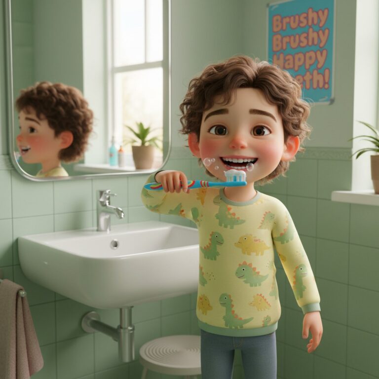 Как научить ребенка чистить зубы?