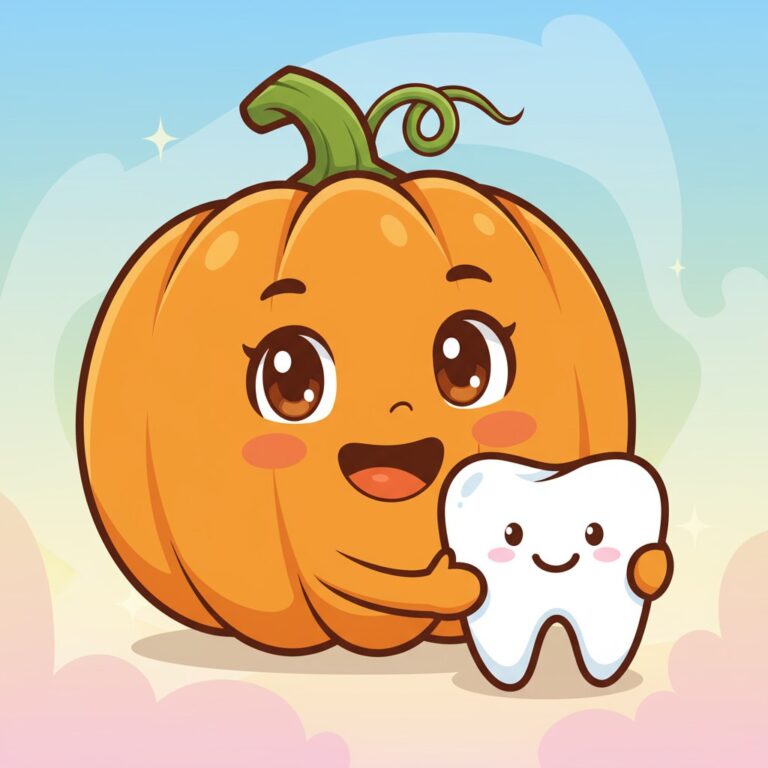 Польза тыквы для зубов