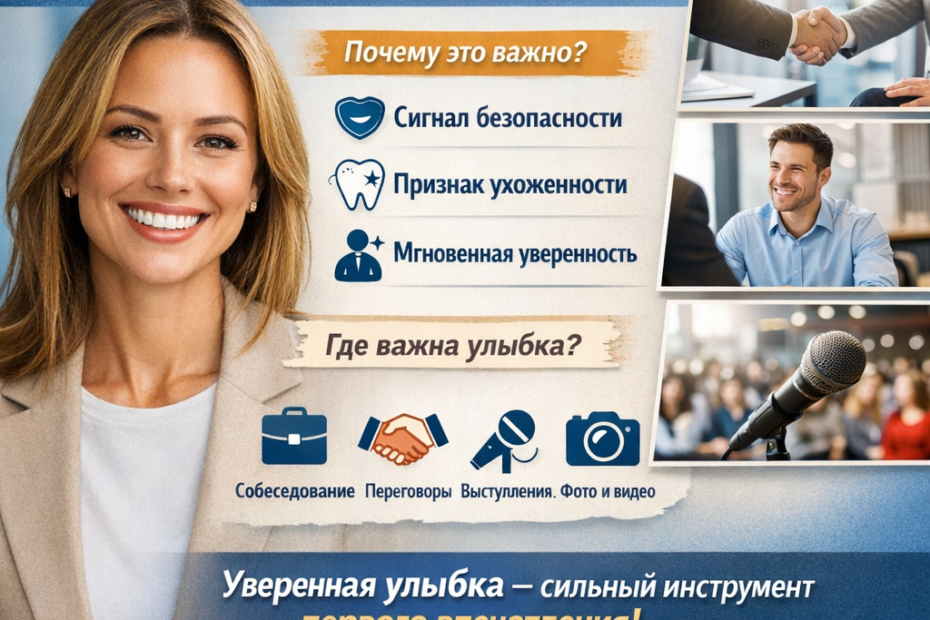 Улыбка и первое впечатление